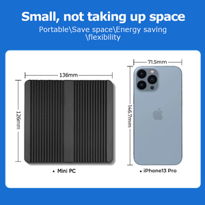 Mini Pc Desktop J4125 J1900 3805U I3 I5 5200U NUC Mini Pc Win10 Linux with Dual RS232 Dual Lan Industrial <strong>Computer</strong> - Product Image 4