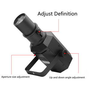 ไฟสปอตไลท์แบบวงรี DMX 512 leko ขนาดมินิขนาด30วัตต์สำหรับสตูดิโอ15 26 36องศาสำหรับเวทีการแสดงในงานแต่งงาน - Product Image 2