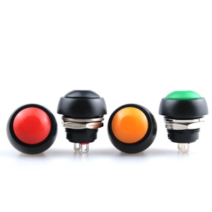 PBS-33B Waterproof Momentary Plastic Power <strong>Button</strong> <strong>Switch</strong> 12mm Ip65 <strong>Push</strong> <strong>Button</strong> <strong>Switch</strong> - Product Image 2