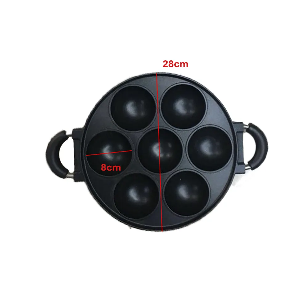 Frying Cooking Pans Decoration Pots Baking Cast Iron Fry Pan