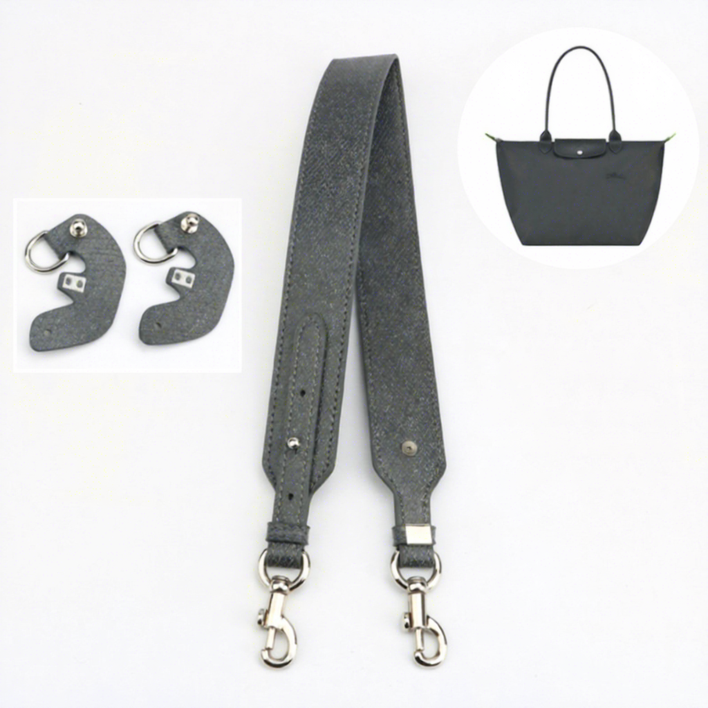 paquet de boucles courtes gris graphite et argent
