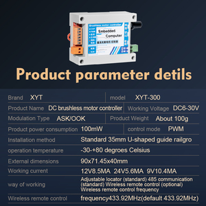 XYT DC6V-30V Smart PWM DC Motor drehzahl regler Fernbedienung Drehzahl regler mit RS485
