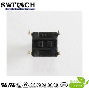 Smd Taktschalter Schwarz <span class=keywords><strong>Push</strong></span> <span class=keywords><strong>Button</strong></span> <span class=keywords><strong>PCB</strong></span> Typ <span class=keywords><strong>4</strong></span> Pins Takt Elektrischen Schalter