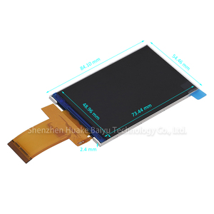 3.5 pollici 320x480 ritratto lcd 16bit MCU 40pin interfaccia ILI9488 driver ic 3.5 pollici 320*480 tft MCU display lcd per uso misuratore
