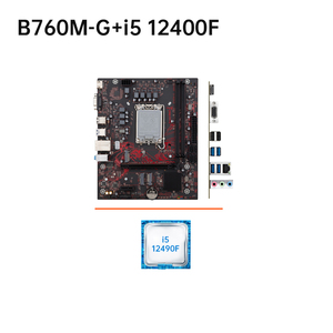 Computer Motherboard B760M-G I5 12400F <strong>DDR4</strong> Xianglong 400 Combat Edition CPU <strong>Processor</strong> Compatible with LGA1700 Slot <strong>DDR4</strong> - Product Image 4