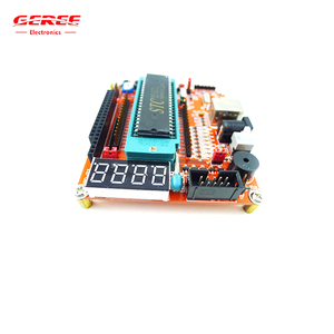 51 SCM Learning Board Mikrocontroller-Karte STC89C52 MCU-Steuerungs system 5-V-Mikrocontroller-Programmierunterstützung Win10/11