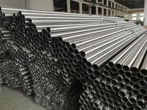 ASTM A312 304L 316L 6mtr paslanmaz çelik petrol borusu W. -Nr. /DIN 1.4438 1.4541 1.455 parlak cilalı paslanmaz çelik boru/tüp