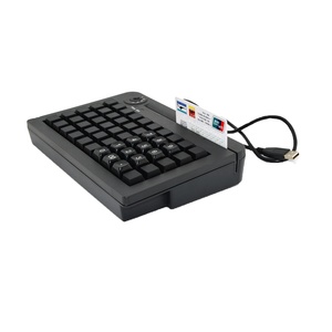 50 las llaves de membrana USB POS Teclado programable con MSR KB50M - Product Image 2