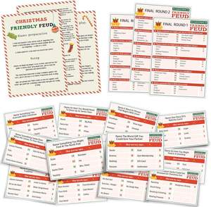 เกมสำหรับครอบครัวแบบทดสอบแบบทดสอบแบบทดสอบแบบทดสอบความบาดหมางกันในเทศกาลคริสต์มาส - Product Image 6