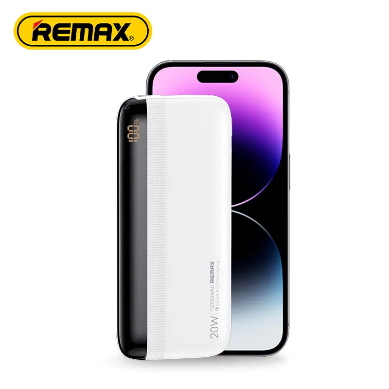 Remax 우리와 함께 RPP-180 SCP 22.5W 20000 Mah 유형 C 20W 휴대용 전화 충전기 배터리 전원 은행