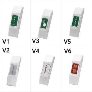 12V NO / NC/ COM Mini-Zugangs kontroll system mit kleiner Tür und Not freigabe Drücken Sie den Drucksc halter drücken - Product Image 3