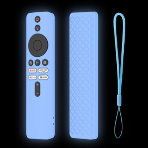 <strong>Soft</strong> Silicone Cover <strong>Remote</strong> Controller Protective Case Sleeve for Xiaomi TV Box 4K (2nd Gen) <strong>Remote</strong> Control - Product Image 5