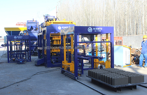 Máquina automática de fabricación de bloques de hormigón de cemento hueco de tipo hidráulico, máquina de fabricación de bloques de pavimentación entrelazados - Product Image 6