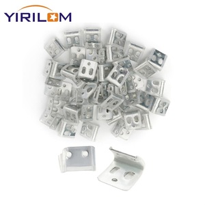 Özel 4 delik Metal plastik Zig Zag bahar klipsler sabitleme için çekyat kıvrımlı yaylar - Product Image 4