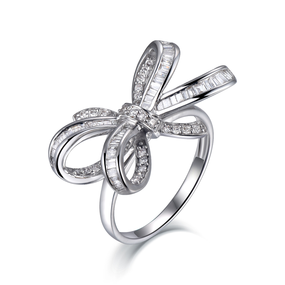 14K white gold/yellow gold/rose gold