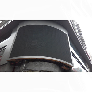หน้าจอ LED กลางแจ้ง P8โมดูล LED สีเต็มรูปแบบ256มม. x 128มม.