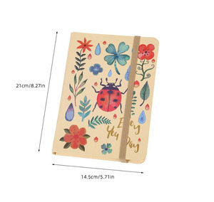 Bloc de notas personalizado de fábrica A5 cuaderno de banda elástica con Cuaderno de estudiante de trabajo de tapa dura - Product Image 6
