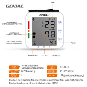 Máy Đo Huyết Áp Kỹ Thuật Số Máy Đo Huyết Áp Điện Tử Thông Minh Sphygmomanometer Huyết Áp - Product Image 2