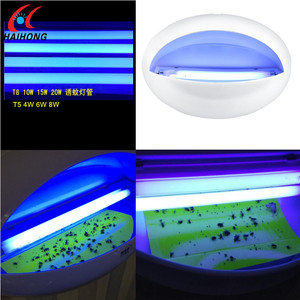 T5 4W /Bl 365NM G5โคมไฟยุงหลอดแมลงหลอด UV สีฟ้าโคมไฟ150มม. หลอด15ซม - Product Image 4