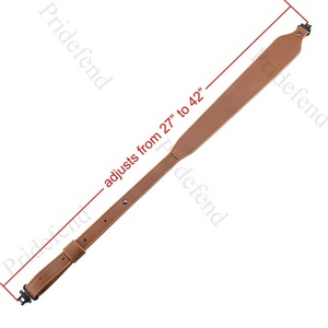 Durable Strap Metal Hardware Wide Mil-Spec Swivels Buffalo <strong>Hide</strong> Leather Sling - Product Image 5
