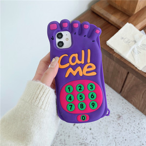 Wholesale Female Silicone Shockproof Mobile Cell Phone <strong>Cover</strong> for Iphone 14 Case for Infinix Samsung Techno - Product Image 6