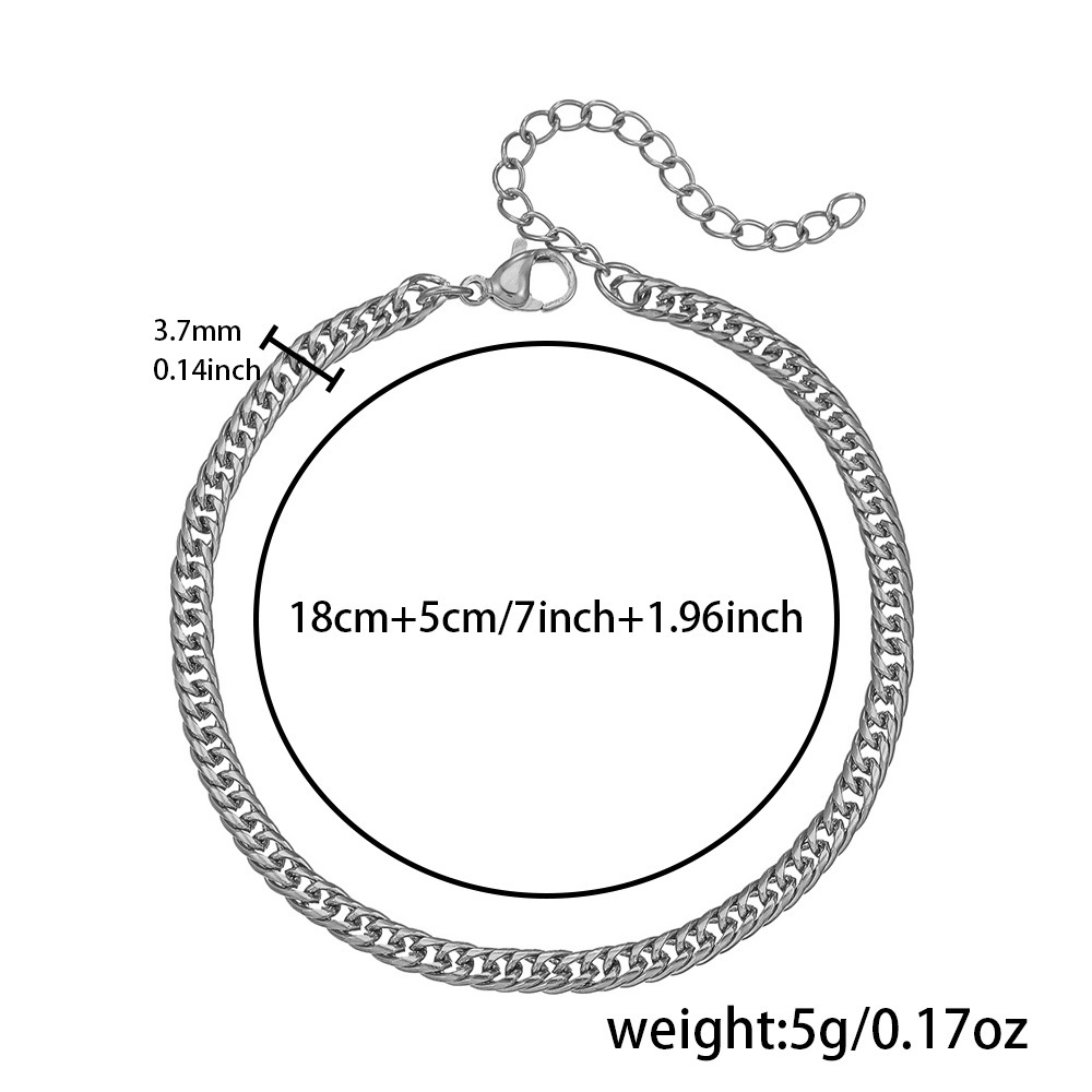P0029-2 Bracelet (0.8 Double Buckle Rounded Grinding)