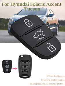 ปลอกหุ้มกุญแจรถยนต์สำหรับ Hyundai I10/I20/I30/IX35เคสหุ้มกุญแจซิลิโคนแบบเต็มพร้อมเปลือกป้องกันสำหรับกุญแจรถ - Product Image 4
