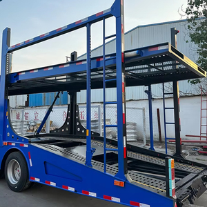 双层2轴6车8车汽车汽车运输底盘拖车汽车运载半挂车 - Product Image 4