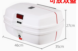 Factory Direct Sale Motorcycle Rear <strong>Trunk</strong> 32L Thickened Electric Vehicle <strong>Trunk</strong> in Various Colors - Product Image 6