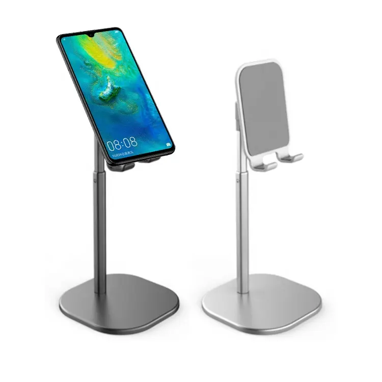 Suporte universal dobrável para celular, suporte de mesa ajustável para celular e tablet