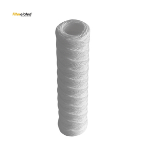 Wholesale 10 20 40 Inch <strong>String</strong>-<strong>Wound</strong> Polypropylene Ppy <strong>String</strong> <strong>Wound</strong> <strong>Filter</strong> Cartridge Replacement - Product Image 2