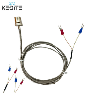Type K Thermocouple <strong>Compression</strong> <strong>Spring</strong> RTD <strong>Temperature</strong> Probe <strong>Temperature</strong> Sensing Line - Product Image 3