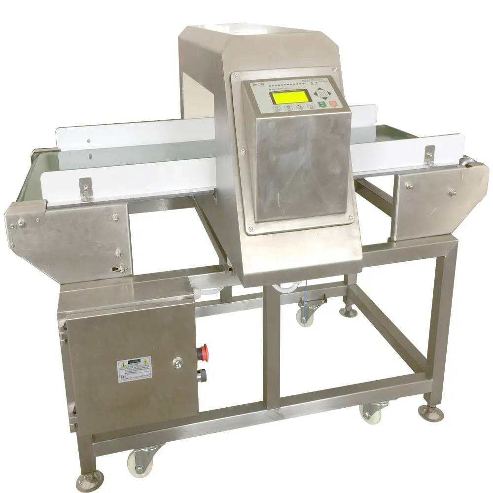 Détecteur de métaux alimentaire accréadtion HACCP en ligne pour beurre/fromage/crème/lait/yaourt JZD-366