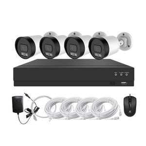 Monitor de vídeo para exteriores de oficina en casa, Kit Poe Nvr, alarma de grabación de voz Hd, monitoreo de seguridad, sistema de cámara Ip Cctv - Product Image 1