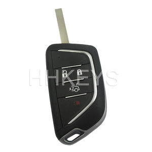 Involucro per chiave dell'auto remoto pieghevole 3 + 1 pulsante modificato - Product Image 3