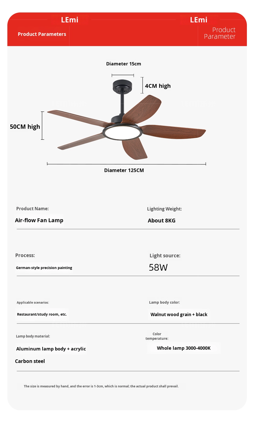 Black /Walnut wood grain