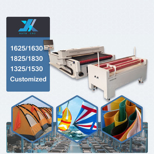 JX 1625 Co2-Laser-Schneidemaschine für Stoffschnitt mit CCD automatisches Be- und Entladen 1625