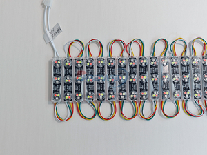 AC 220V 110V 2W SMD 3030 RGB LED-Modul IP68 Wasserdichtes Pixel Digital adressierbares Runtime Chase LED-Modul