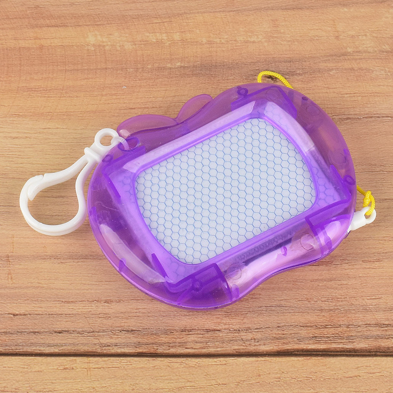 Petit tableau à dessin pomme violette - sachet OPP