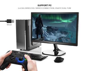 T4 2.4GHz <strong>Wireless</strong> USB Receiver Joystick Wired <strong>Game</strong> <strong>Controller</strong> for Window PC - Product Image 4
