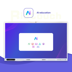 Rio touch Ai Intelligence Interactive Board 105 Zoll großer Touchscreen für den Schul unterricht Smart Board Interaktives Whiteboard - Product Image 2