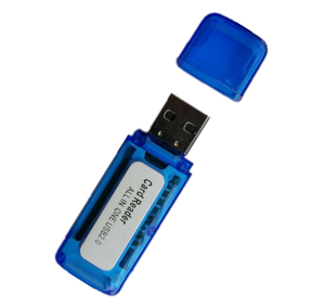 4 in 1 lettore di schede di memoria USB 2.0 tutto in uno per Micro SD TF M2 Computer Multi Memory Card Reader - Product Image 1