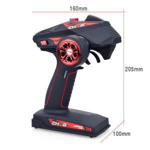 Surpass Hobby 2.4G 6CH trasmettitore del sistema Radio a risposta eccellente con ricevitore per skateboard d'acqua del serbatoio della barca dell'auto RC - Product Image 2