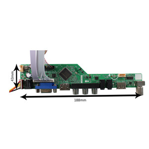 <strong>Vga</strong> Av Usb Rf <strong>Lcd</strong> <strong>Controller</strong> <strong>Board</strong> T.Sk105A 30Pin Lvds Adaptor <strong>Board</strong> for 15.4Inch 1440*900 <strong>Lcd</strong> Screen - Product Image 2