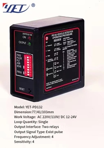 Venta caliente transfronteriza PD132 Detector de bucle de vehículo Detector de vehículo de freno de un solo carril Sensor de detección de tierra universal - Product Image 6