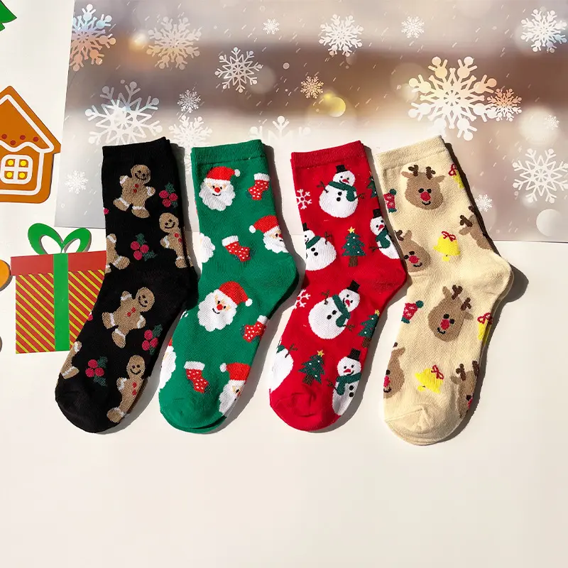 Calzini natalizi accoglienti soffici calzini pelosi natalizi regalo calza di natale