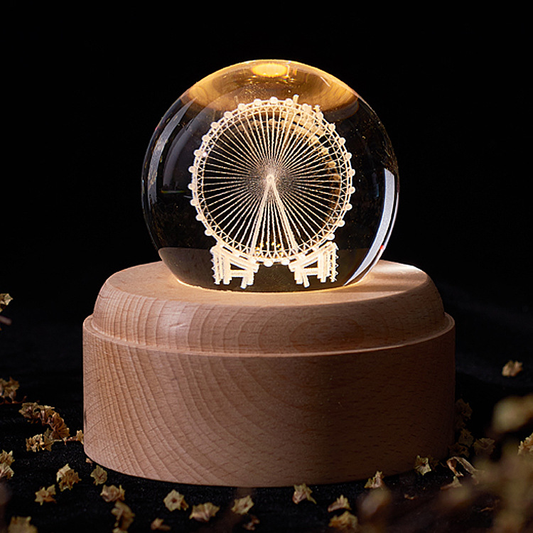 Boule de cristal de grande roue