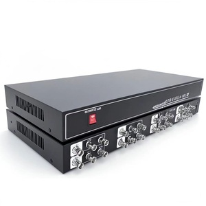 16 <strong>Input</strong> 32 <strong>Output</strong> Cctv <strong>BNC</strong> Video Splitter Box Coaxial Distributor Amplifier for Video Monitoring System CCTV Security Camera - Product Image 2