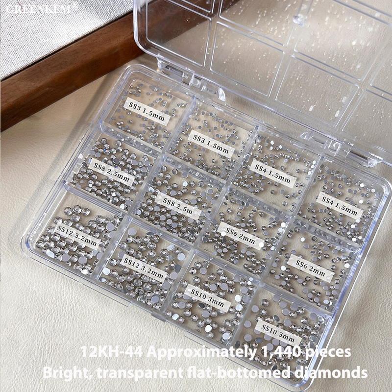 Strass pour ongles assortis