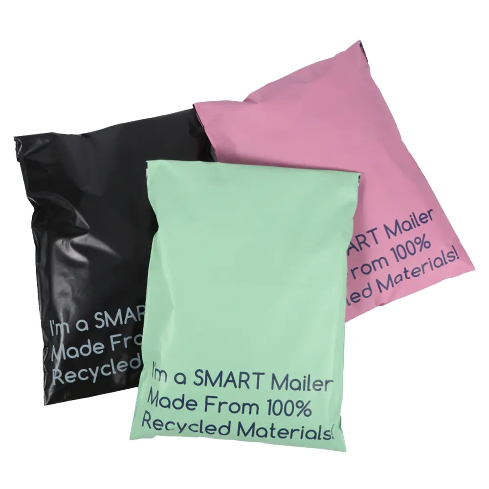 Sacchetto della posta di ringraziamento rosa personalizzato 10x13 sacchetto postale colorato sacchetti di spedizione espressi per la spedizione di abbigliamento Poly Mailers